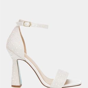 Betsey Johnson bridal heels